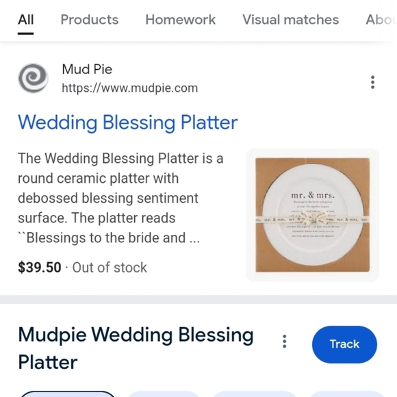 Bride & Groom Blessings Plate - Picture 9 of 9